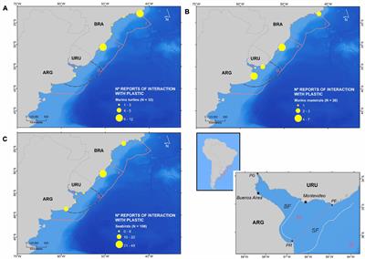 Charismatic Species as Indicators of <mark class="highlighted">Plastic Pollution</mark> in the Río de la Plata Estuarine Area, SW Atlantic